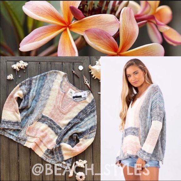 Rip Curl Sweaters - 🌴🌼RIP CURL- MONTAUK SWEATER PONCHO SWEATER 🌼🌴